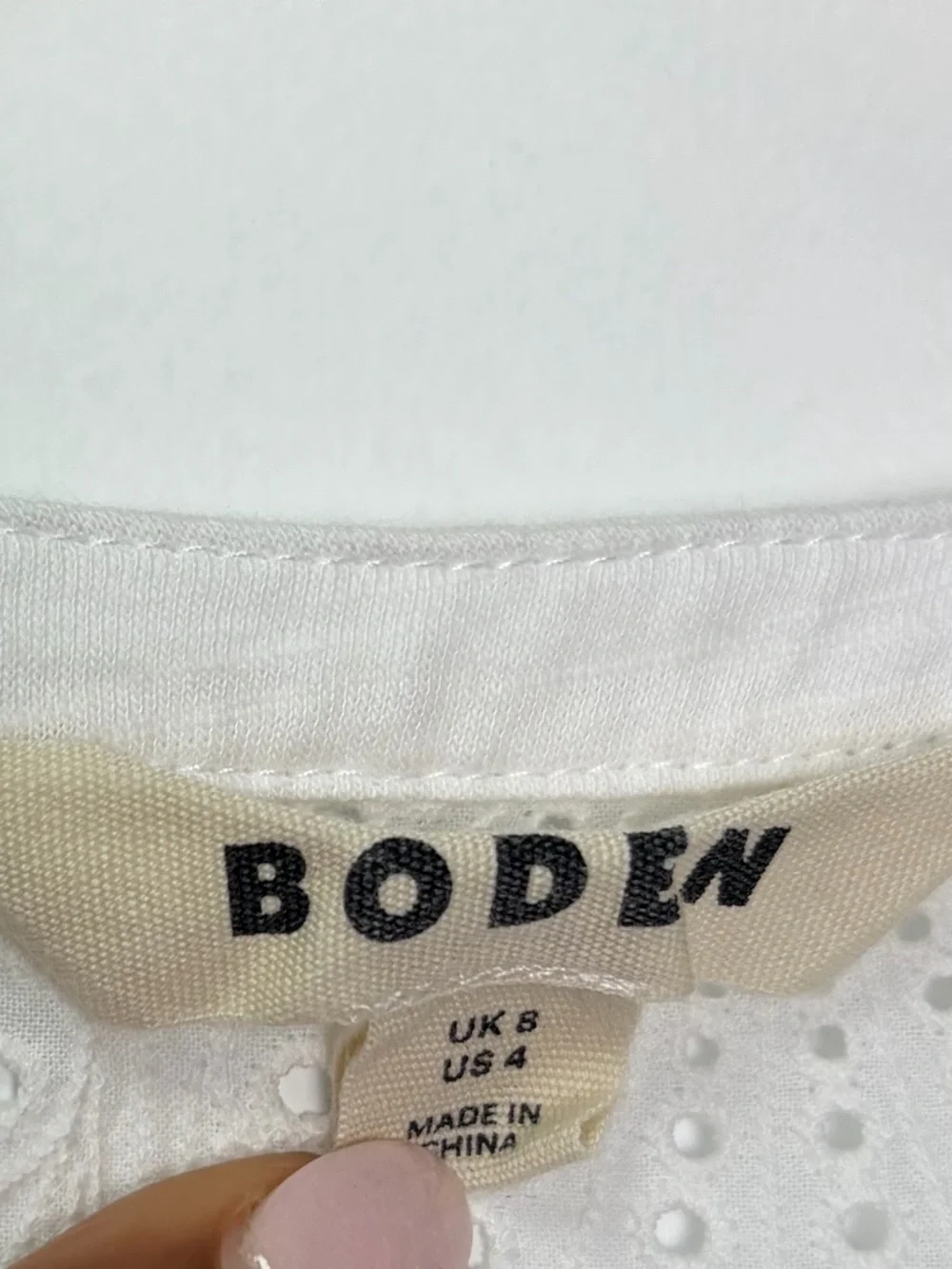 Boden Dolly Broderie Top small